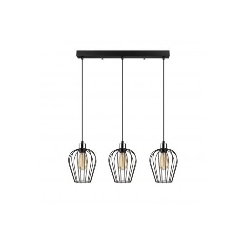 Opviq lights Tel 6701 Viseća svjetiljka, E27, 3x40W, IP20, Crna Slike
