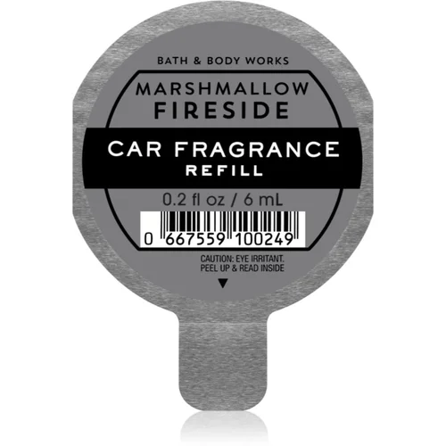 Bath & Body Works Marshmallow Fireside miris za auto zamjensko punjenje 6 ml