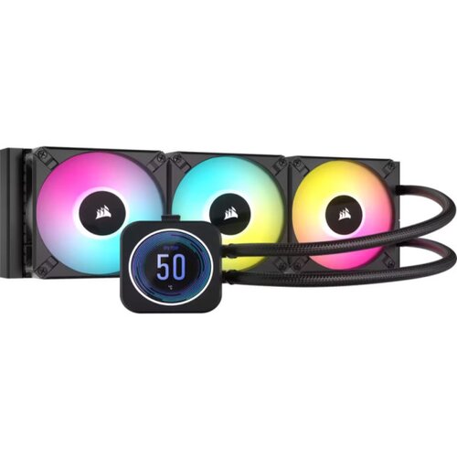 Corsair Icue H150i Elite LCD XT 360 mm računalniško hlajenje, (20507887) Cene