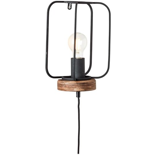 Brilliant zidna lampa tosh 1xE27/52W/230V topola Slike