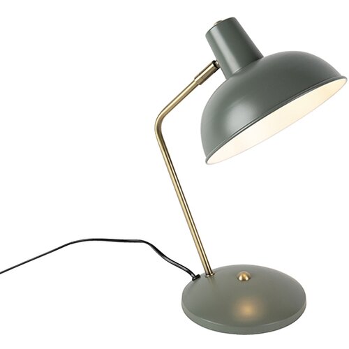 QAZQA Smart tafellamp groen met brons incl. Wifi P45 - Milou Slike