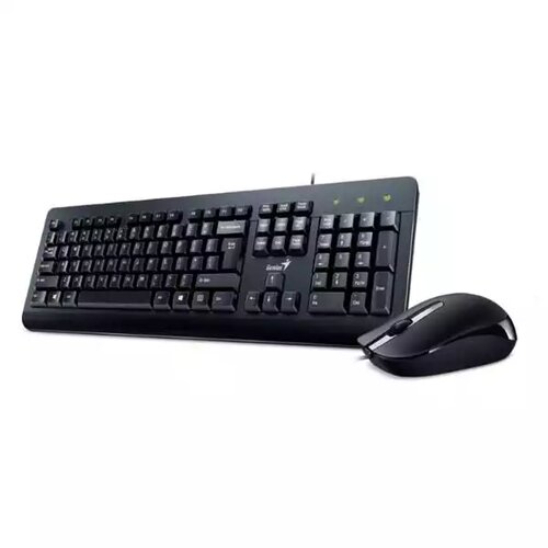 Genius Tastatura + Mi&amp;scaron; KM-160 USB US, crna Slike