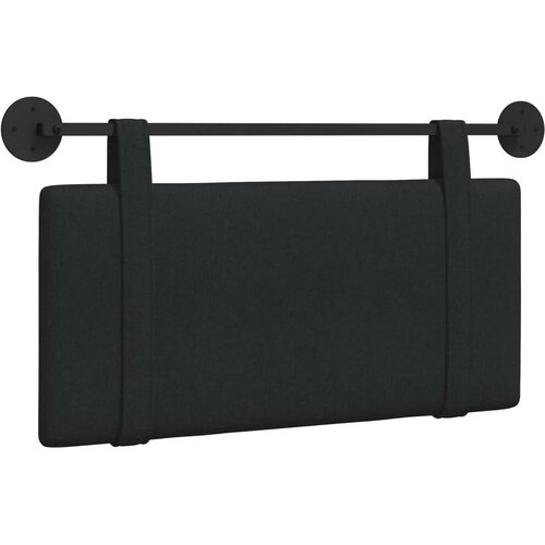  Držeće uzglavlje Zidne Jednobojno Crna 100 x 55 x 5 cm tkanina - Crna 90 cm bez LED svjetla Slike