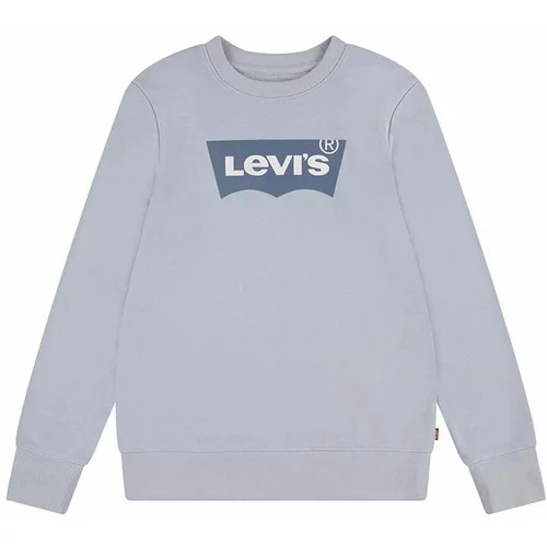 Levi's Otroški pulover turkizna barva