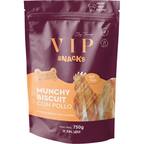 TRAMP VIP Snack Munchy Pi&scaron;koti Pi&scaron;čanec, hrustljavi pribolj&scaron;ki za pse, 750 g, (5000233695) Cene