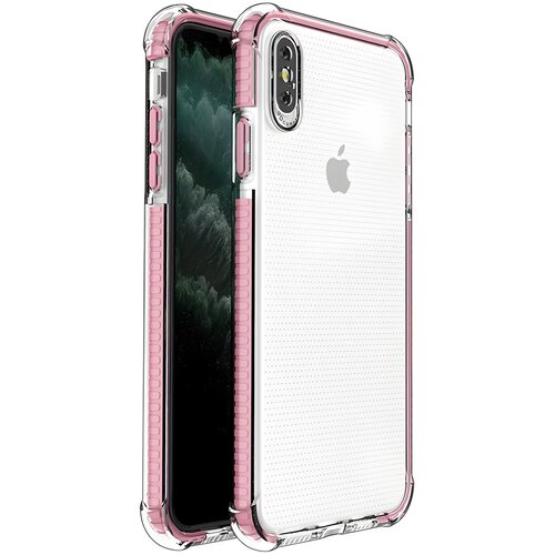 IZMAEL.eu Silikonsky ovitek Spring Armor za Apple iPhone XS Max - Svetlo roza Cene