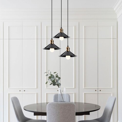 Opviq Berceste - 250-S2 Black Chandelier Slike