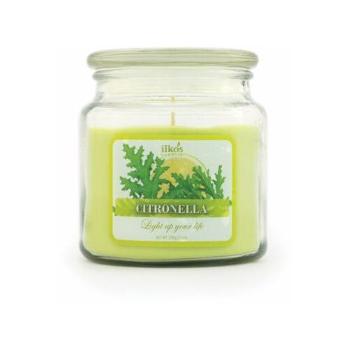 Ilkos SVEČA V KOZARCU MIDDLE JAR CITRONELLA Slike