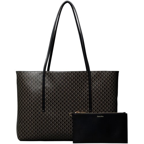 Calvin Klein Shopper torba bež / crna Cijene