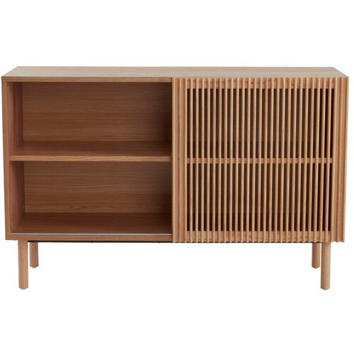 Jotex Omarica v jesenovem dekorju z drsnimi vrati v naravni barvi 124x80x45 cm Sion &amp;ndash; Slike
