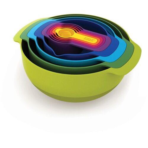 Shumee JJ-Nest 9 Plus komplet skled in merilnih skodelic, večbarven, (21397170) Cene