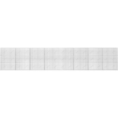  Gabion s 5 mm žicom i mrežom 5x5 cm 800x10x150 cm Slike