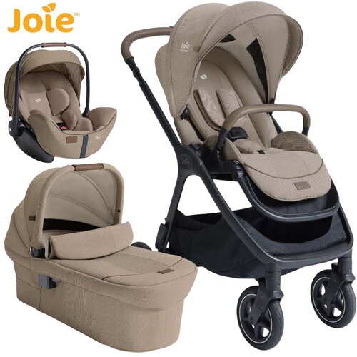 Joie otroški voziček 3v1 finiti™ + i-level™ pro signature sand stone Cene