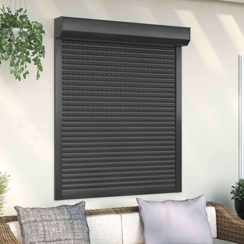  Roletna Antracit 110 x 130 cm Aluminij i poliuretan - Antracit 110 x 130 cm Cijene