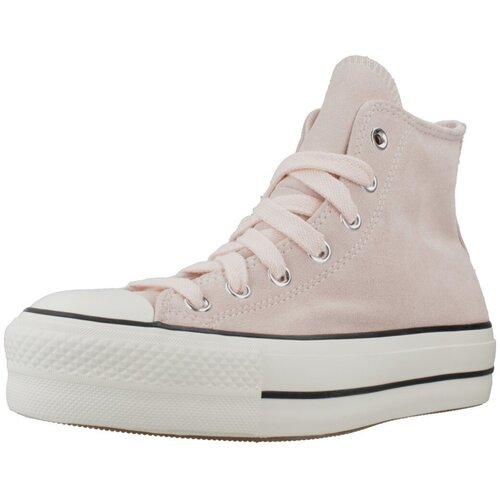Converse CHUCK TAYLOR ALL STAR LIFT PLATAFORM SUEDE Ružičasta Slike
