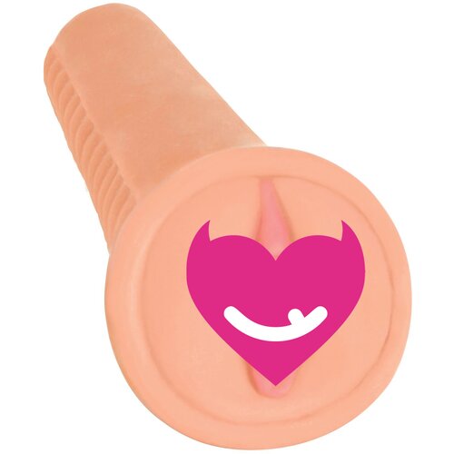 Mistress Emily Dual Density BioSkin Vibrating Pussy Pubic Bone Stroker Vanilla Cene