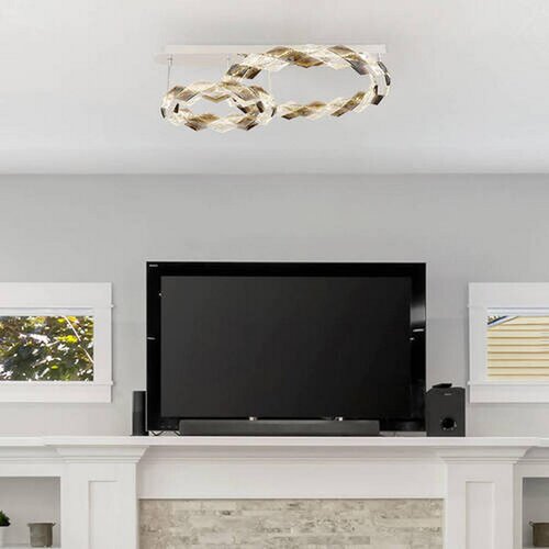 Globo stropna led-svetilka 80/55/24,5 cm Slike