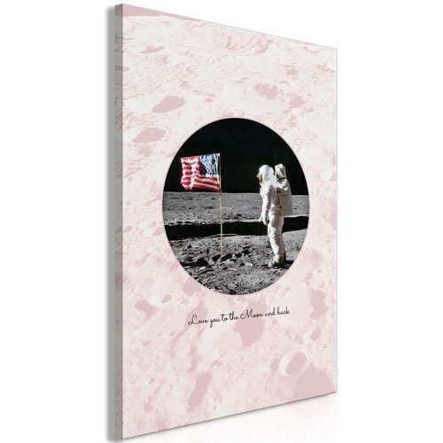  Slika - Love You to the Moon and Back (1 Part) Vertical 40x60 Slike
