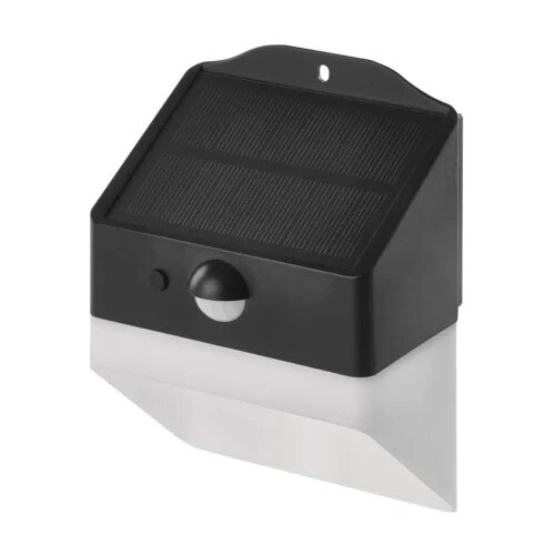 Emos zg165s Led zidna lampa solarna sa senzorom pokreta lunis nw 240lm ip54 crna ( 3558 ) Slike