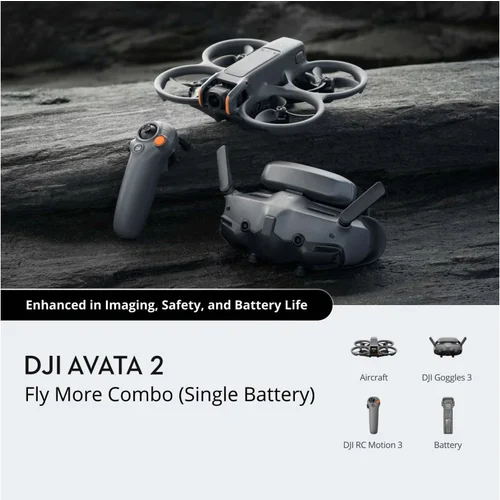 Dji Avata 2 Fly More Combo 1B(Single Battery)