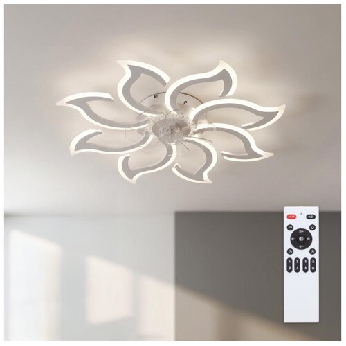 Brilagi LED plafonski ventilator (prigu&scaron;iva) LED/44W/230V &Oslash; 90 cm, bela + daljinski upravljač Cene