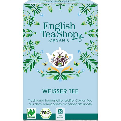 English Tea Shop Bio bijeli čaj - 20 vrećica čaja Cijene