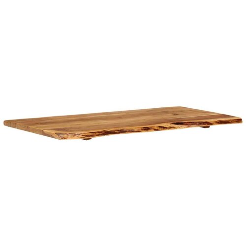  Vrh za kupaonski ormarić od bagremovog drva 100x52x2 5 cm Slike