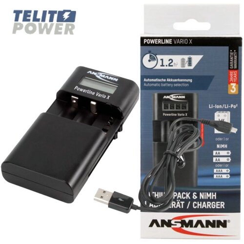 Ansmann Univerzalni punjač Li-Ion/Li-Po i NiMH punjivih baterija Powerline Vario X Cene