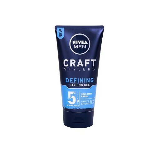 Nivea men Craft Stylers Defining Semi-Matt formulacijski gel za mat izgled kose 150 ml za mu&scaron;karce Cijene