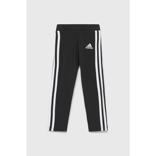 Adidas Pajkice Essentials 3-Stripes Leggings H65800 Črna Fitted Fit