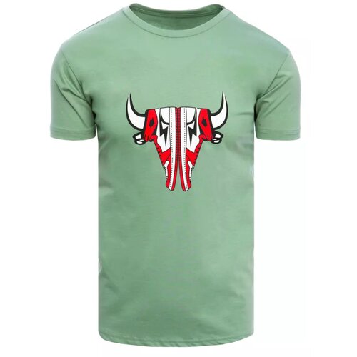 DStreet RX4930 light green men's T-shirt Cene