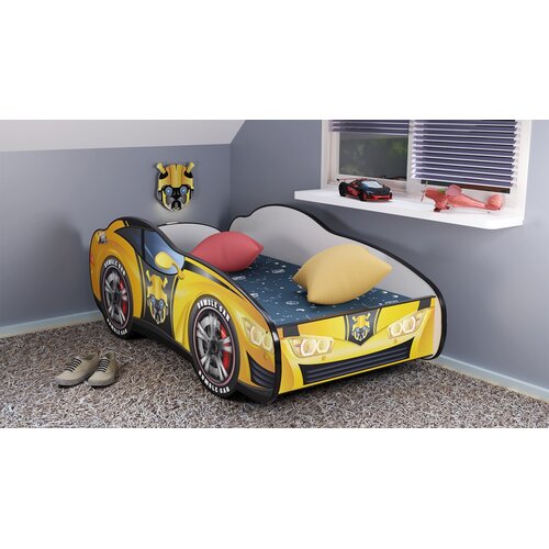 Racing Car Dečiji krevet trkački auto Bumble Car 160x80cm &amp;scaron;areni Slike