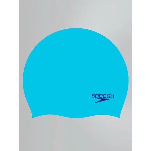 Speedo MOULDED SILC CAP JU Junior kapa za plivanje, svjetlo plava, veličina