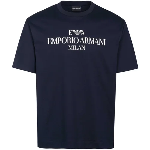 Emporio Armani Majice s kratkimi rokavi - Modra