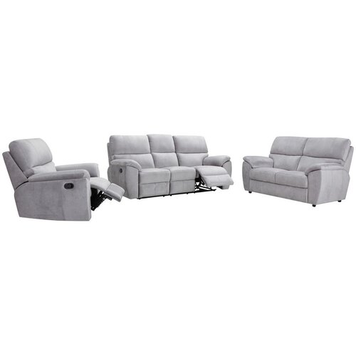 Livetastic SEDEŽNA GARNITURA, mikrovlakna siva Cene