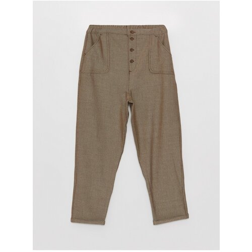 LC Waikiki Comfortable Fit Boys' Trousers with Elastic Waist Cene