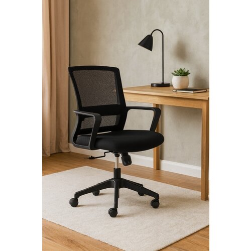 Office Elegante - Kancelarijska stolica Holbek od Mesh platna - Crna ( OE833 ) Cene