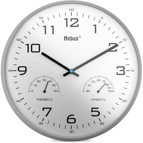 Mebus 16182 Quarz-Wanduhr Slike