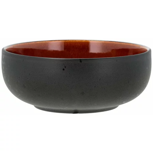 Bitz Crna/narančasta zdjela od kamenine ø 18 cm –