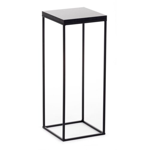  Stalak za cveće BASICLOFT 60x24 crni Slike