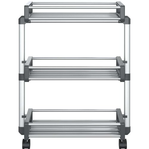  Kolica za pohranu 59 x 20 x 75 cm aluminijska Slike