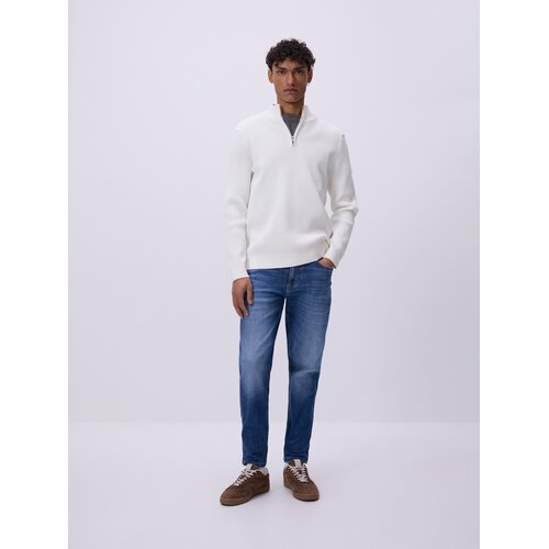Reserved Skinny traperice ispranog izgleda - plavo Cijene