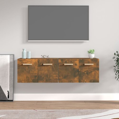  Zidni ormarići 2 kom boja hrasta 60x36,5x35cm konstruirano drvo Cene