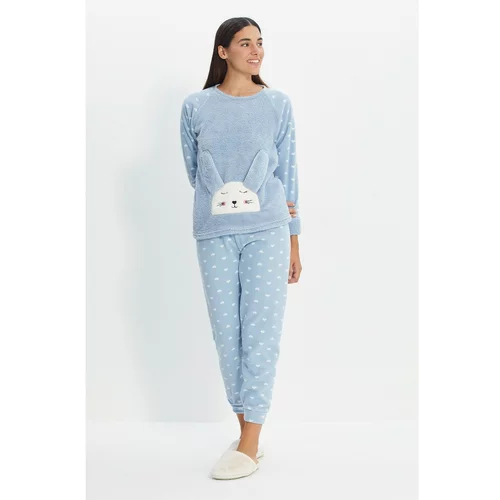 Trendyol Ženska pidžama Embroidered