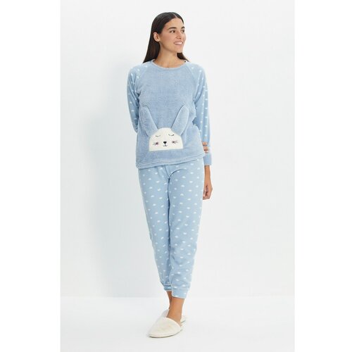 Trendyol Ženska pidžama -komplet Embroidered Slike