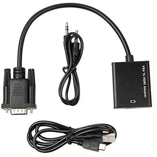 Fast Asia adapter-konvertor VGA na HDMI+Micro+Audio Slike