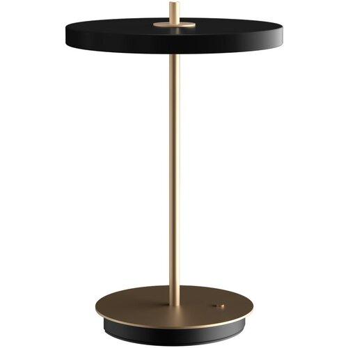 UMAGE Črna LED zatemnitvena namizna svetilka s kovinskim senčnikom (višina 31 cm) Asteria Move – Cene