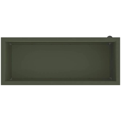  Vrtna posuda za sadnju s LED svjetlom Maslinastozelena - Maslinastozelena 40 x 100 x 40 cm 1 Slike