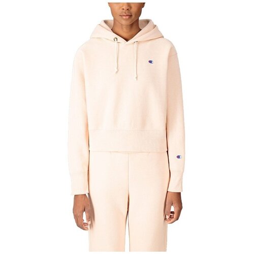 Champion Wmns Reverse Weave Cropped Hoodie Ružičasta Cijene