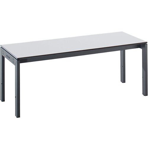 eurokraft pro Klop za preoblačenje z jeklenim ogrodjem, DxVxG 1000 x 415 x 400 mm, sedežna površina svetlo siva Cene